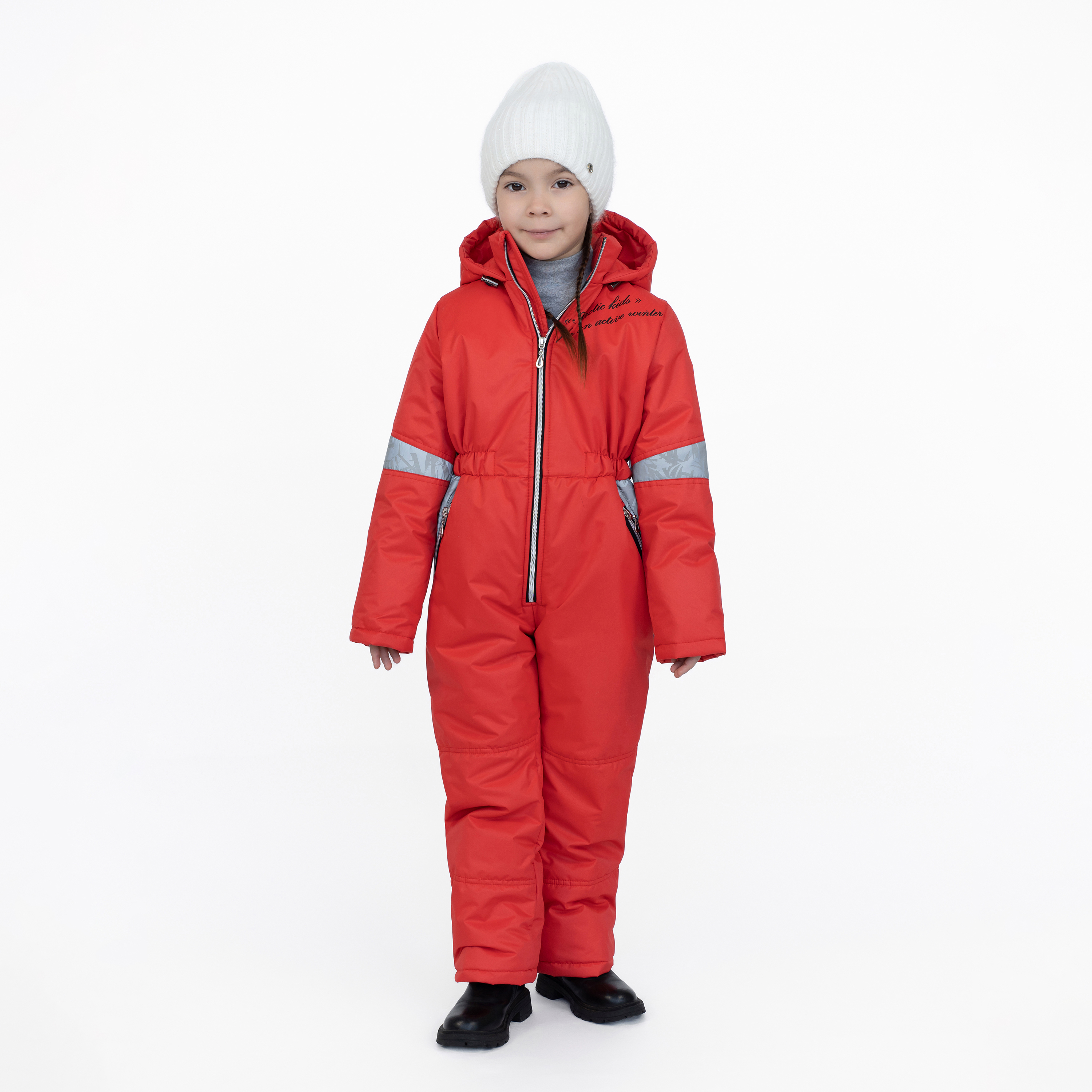 Комбинезон Arctic kids 30-041 красный - фото 18