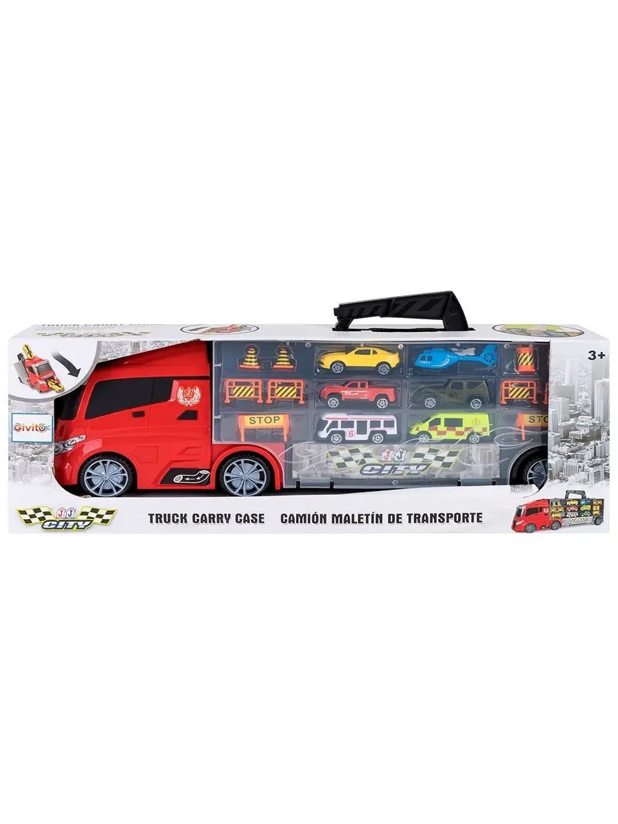 Автовоз Givito Мой город с тоннелем G205-018 - фото 10