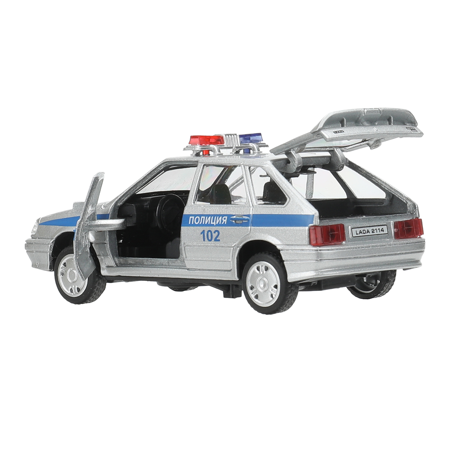 Полицейская машина Технопарк LADA 2114 393508 - фото 6