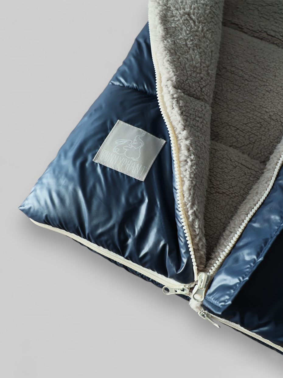 Конверт в коляску Bunnyphant синий - фото 3