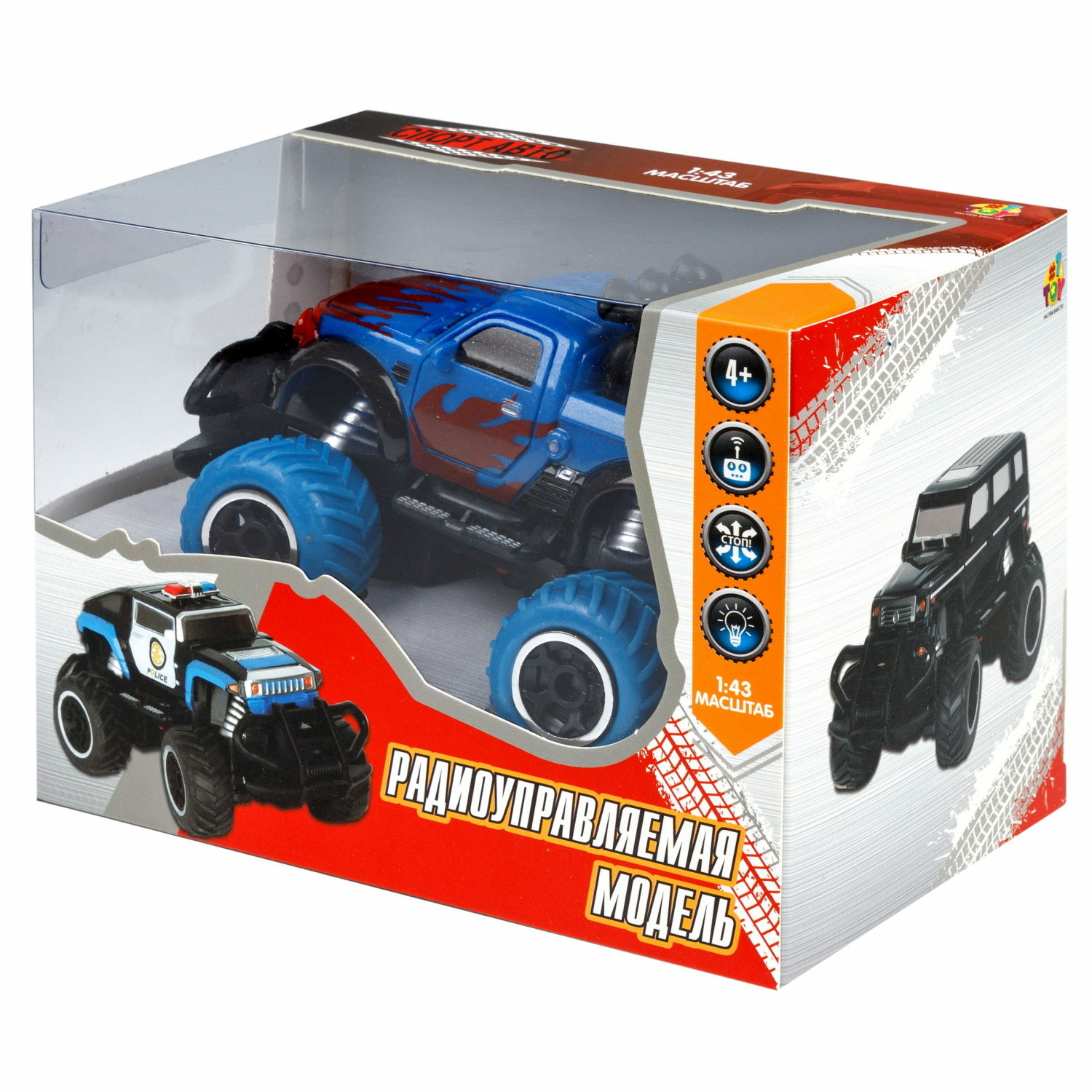 Автомобиль РУ №1TOY 1:43 в ассортименте - фото 5