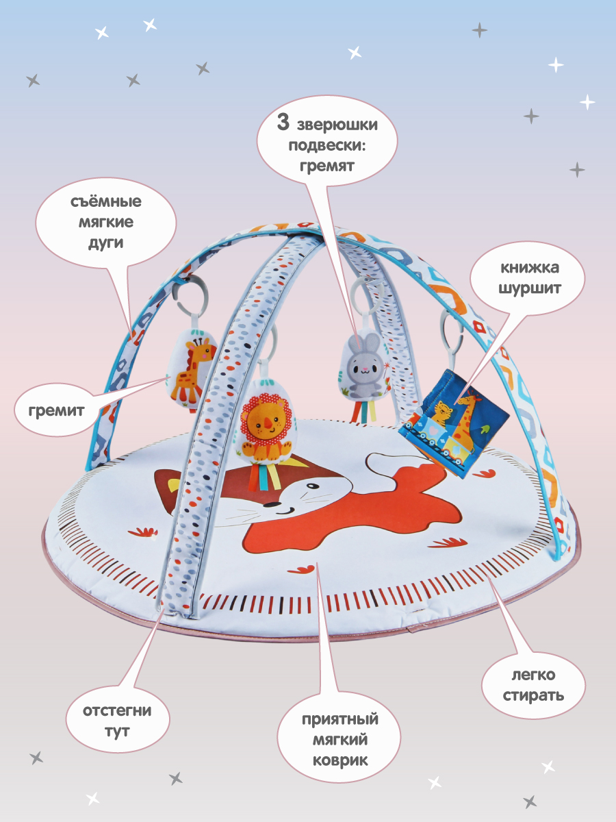 Коврик Veld Co с дугами - фото 3