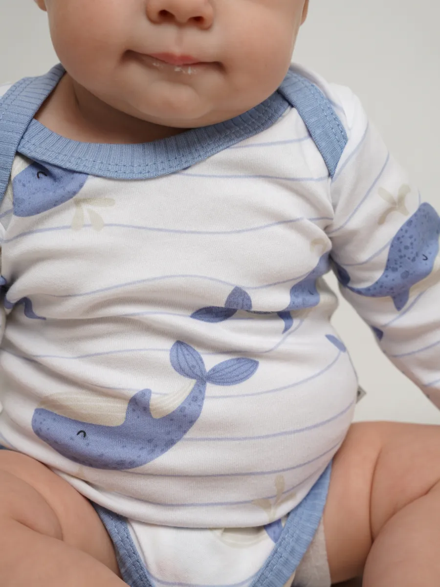 Боди 3 шт Супер Пупс нбр/3пр/бд/sk20/рубчик/морскаясказка - фото 10