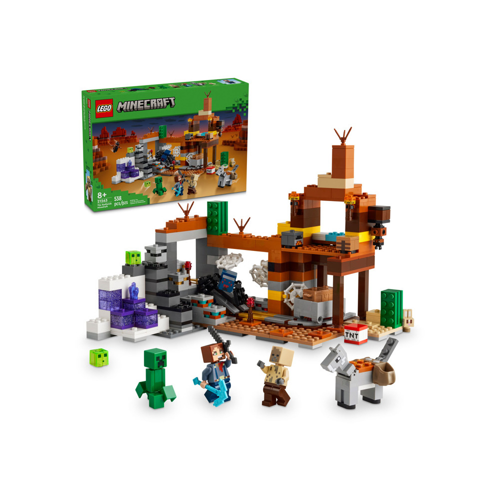 Конструктор LEGO Minecraft 500 дет. - фото 1