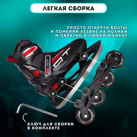 Роликовые коньки BIG BRO 33-36