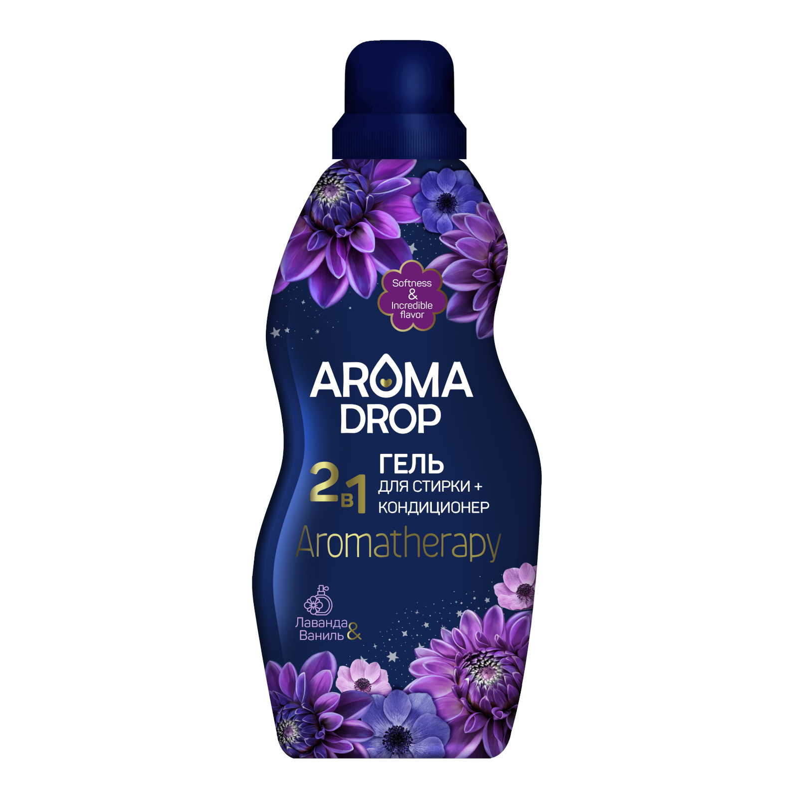 Гель для стирки AROMA DROP Лаванда и Ваниль 1 л 1 шт. 1 упак. - фото 4