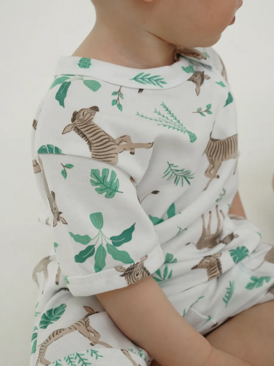 Песочник 3 шт Супер Пупс нбр/3пр/псчн/молн/ЗебралисточкиСветлыйхакиСлоны - фото 25