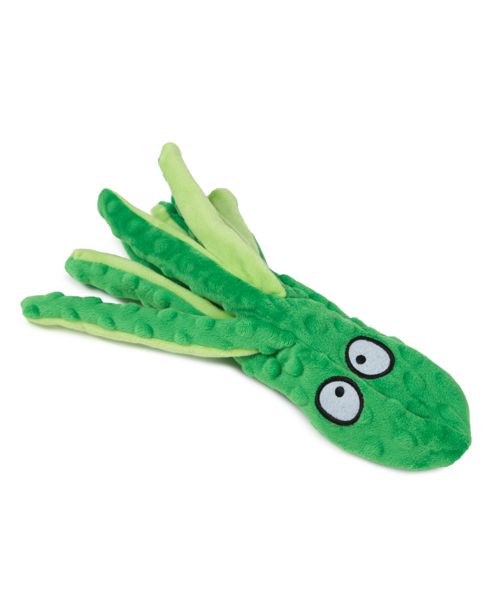 Игрушка для собак Barbaks Осьминог Люся мягкий голова пищит щупальца шуршат 32см - фото 5