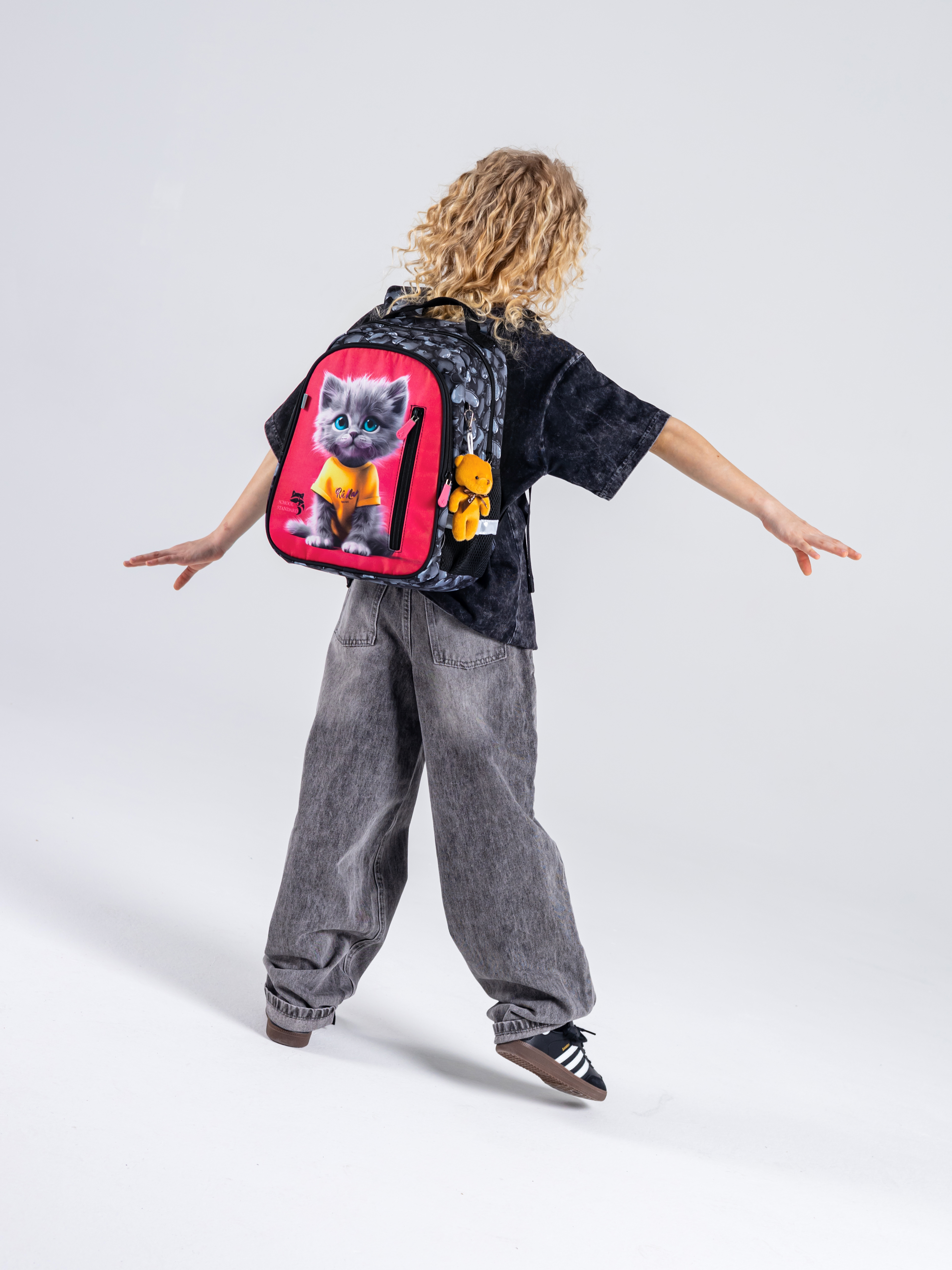 Рюкзак School Standard первокласснику набор 4 в 1 - фото 5