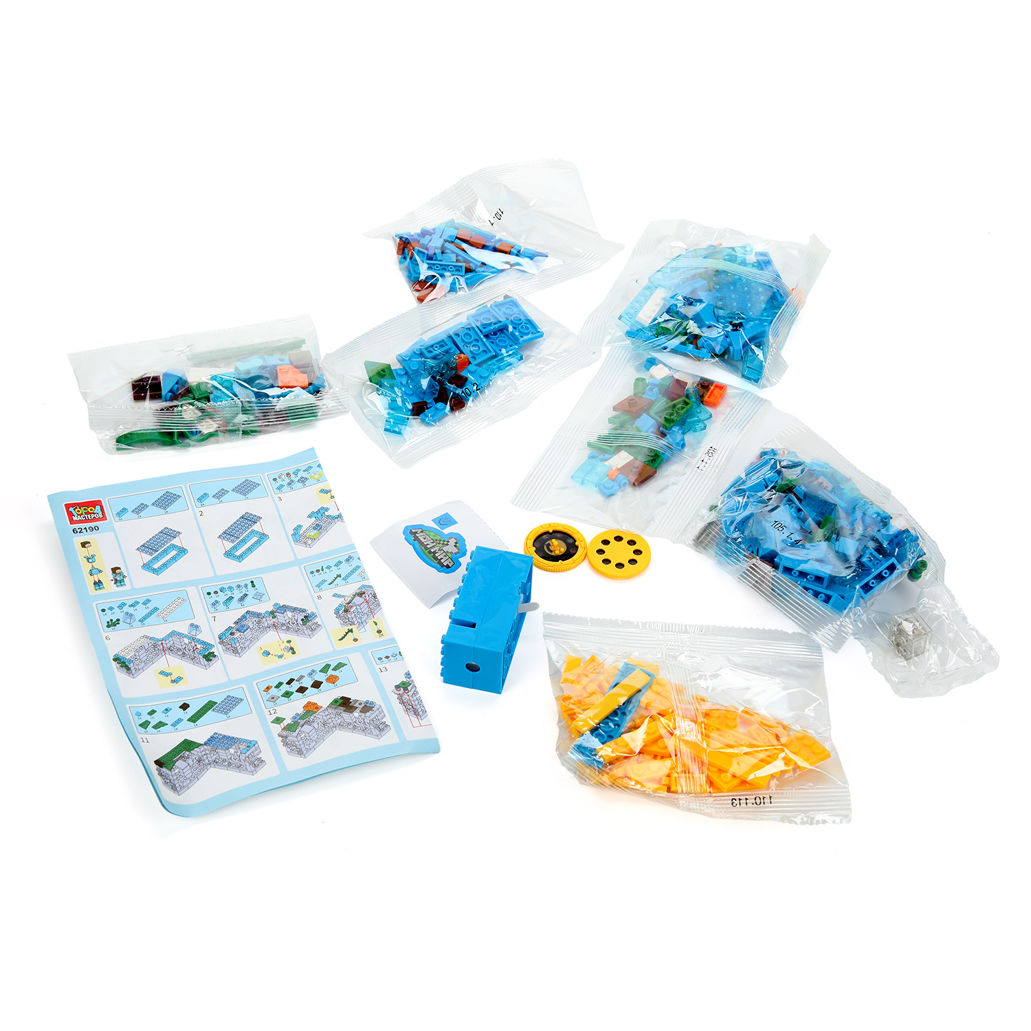 Конструктор Город мастеров Мой мир 373 дет. - фото 3