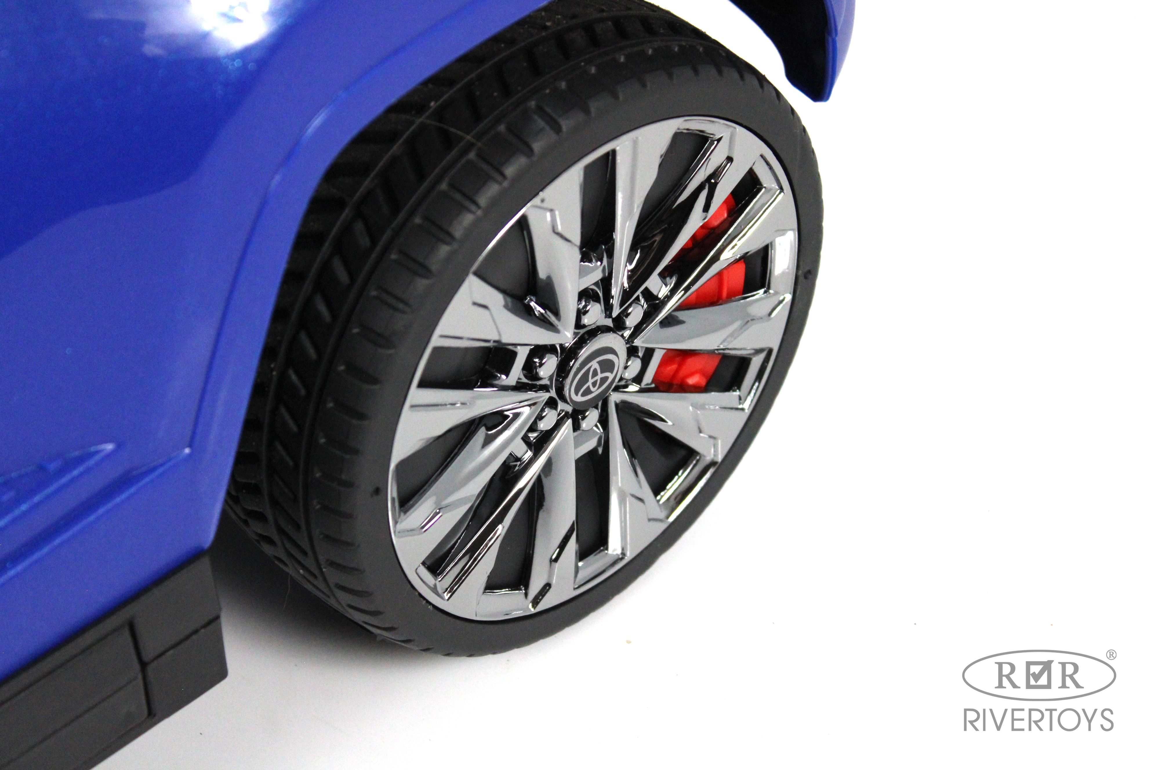 Каталка RIVERTOYS Z002ZZ-C-BLUE синий - фото 12