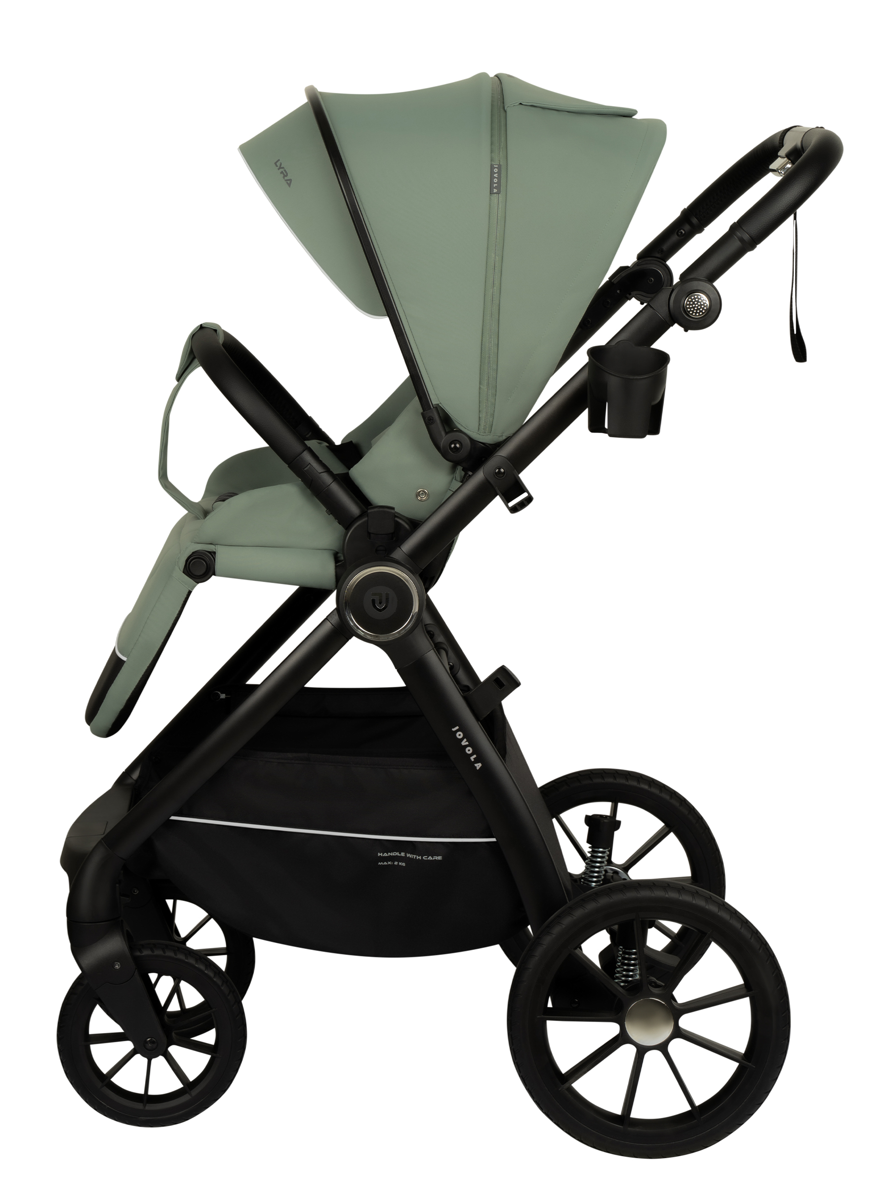 Коляска прогулочная JOVOLA LYRA зеленый - фото 18