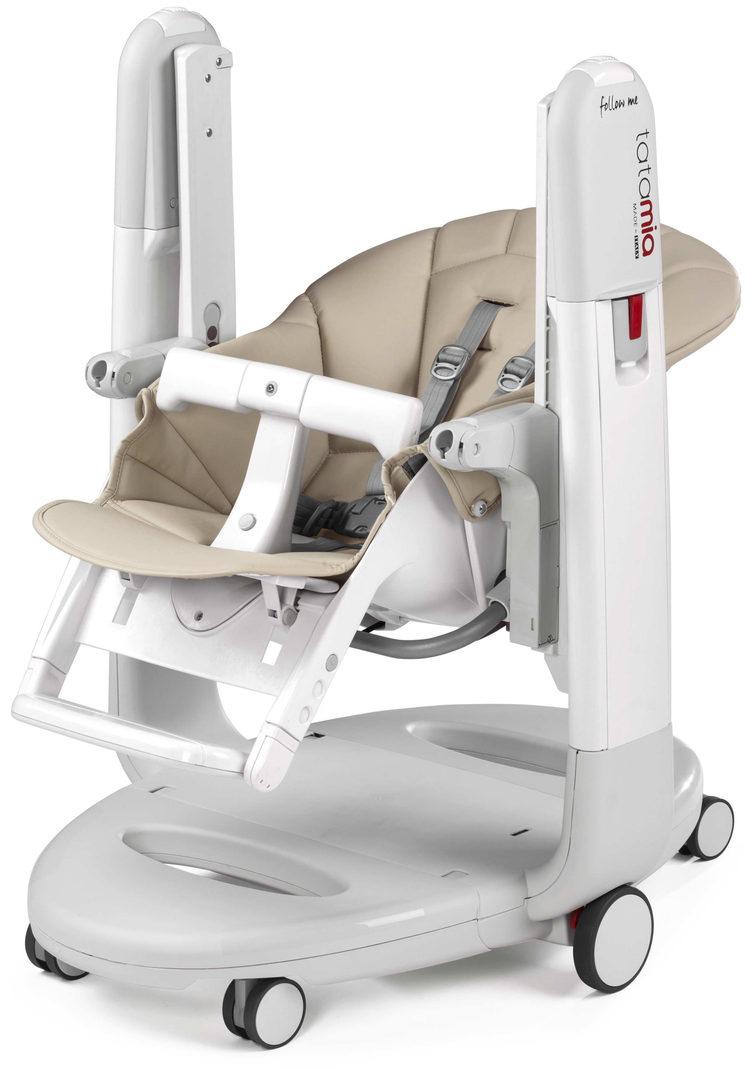 Стульчик для кормления Peg-Perego Tatamia Follow Me бежевый - фото 2