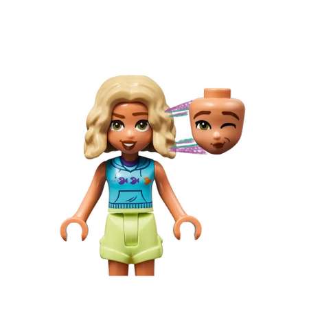 Конструктор LEGO Friends Подставка для пляжного смузи блочный