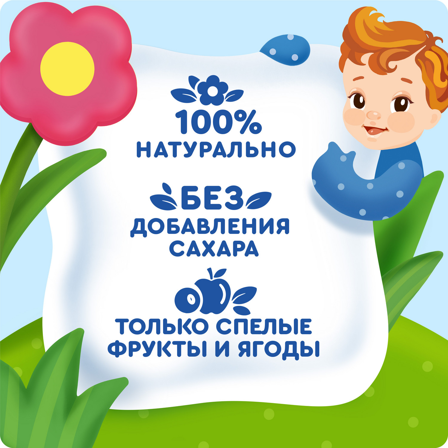 Пюре Агуша Черная смородина-красная смородина с 5 мес 100 г - фото 4