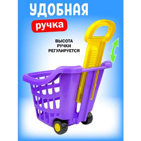 Игровой набор СТРОМ тележки и корзинки