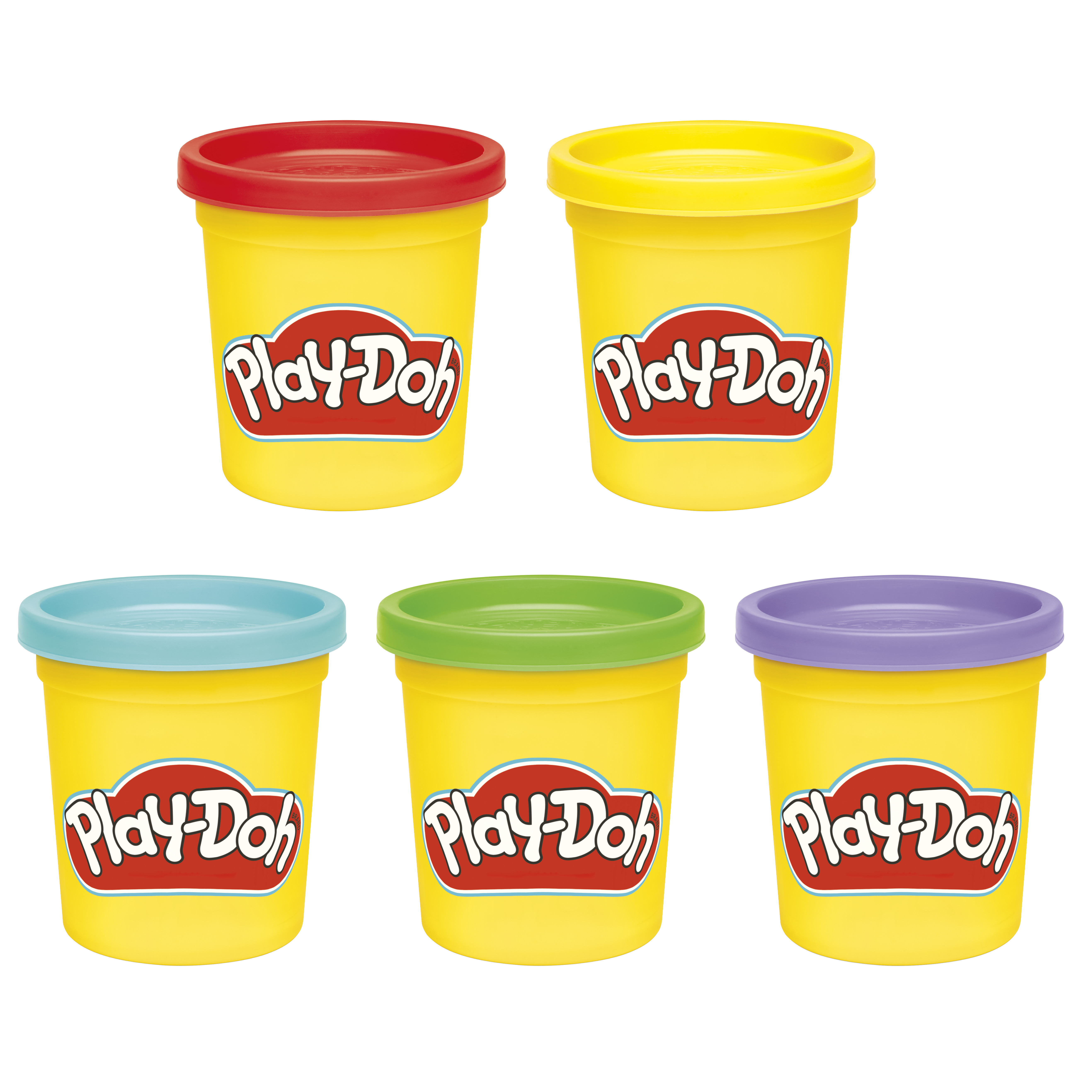 Масса для лепки Hasbro набор Play-Doh 5шт - фото 5