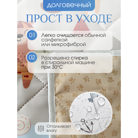 Детский коврик Лунатоп Развивающий для малышей