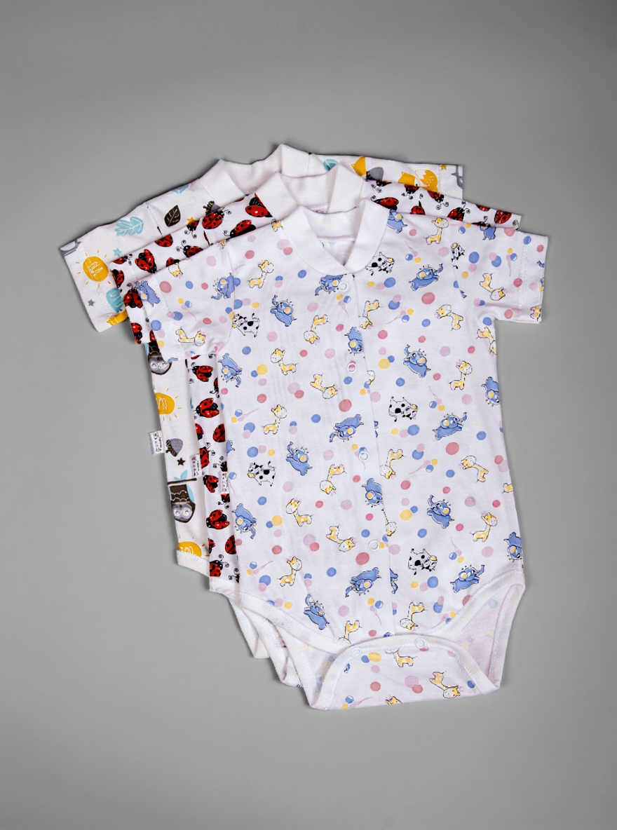 Боди 3 шт Софьюшка Bodi/kr/Sof-02/0612 - фото 1