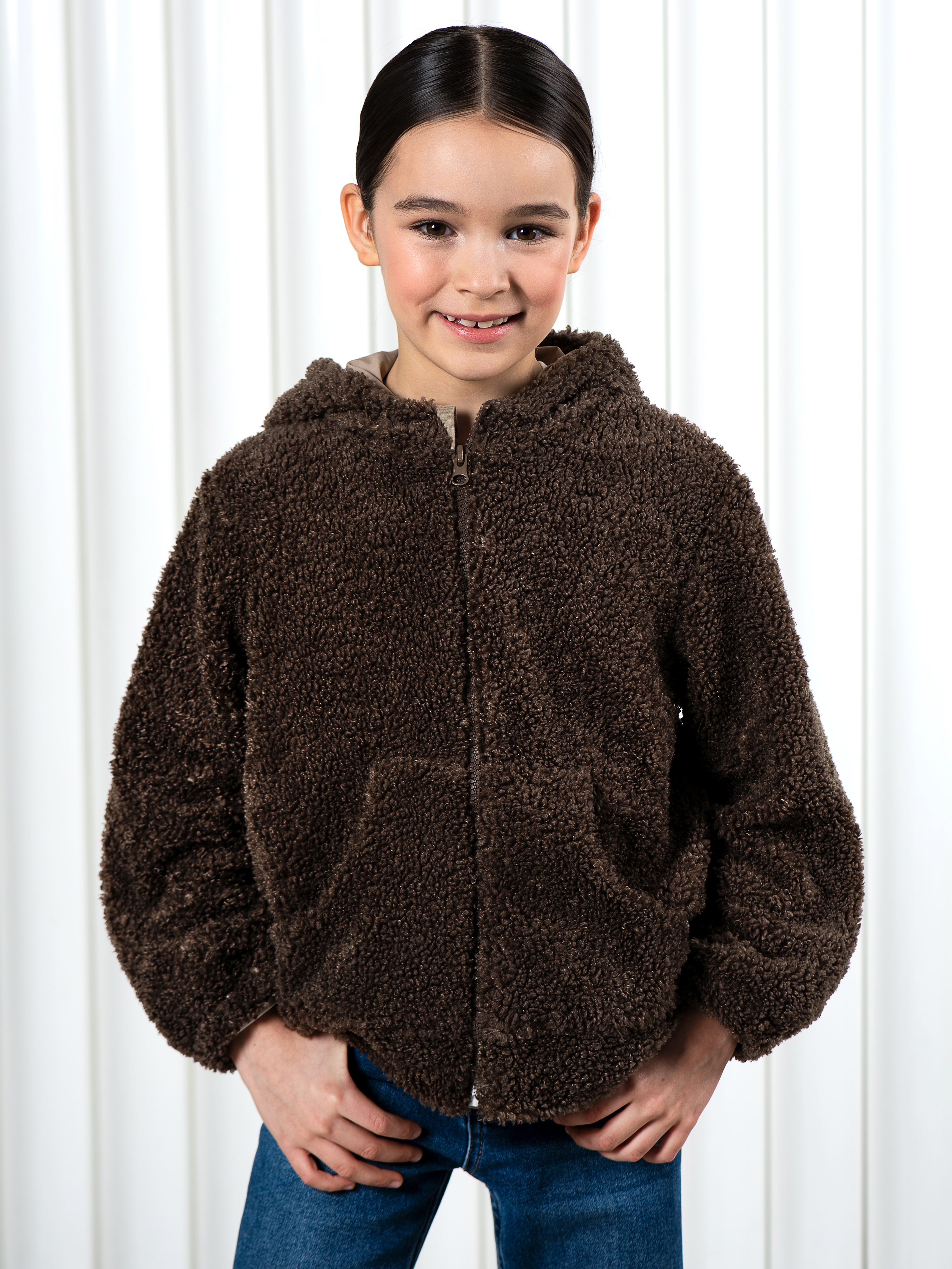 Толстовка LisaWeta FC-01-24 коричневый - фото 16