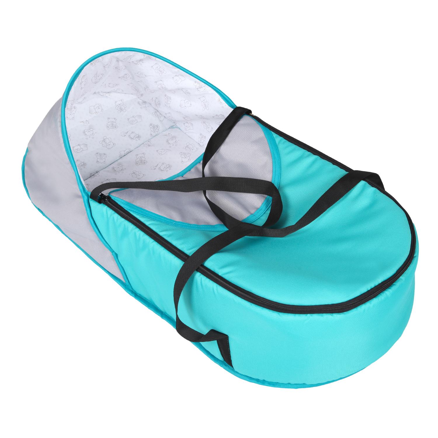 Коляска трансформер Babyton Blue голубой - фото 10