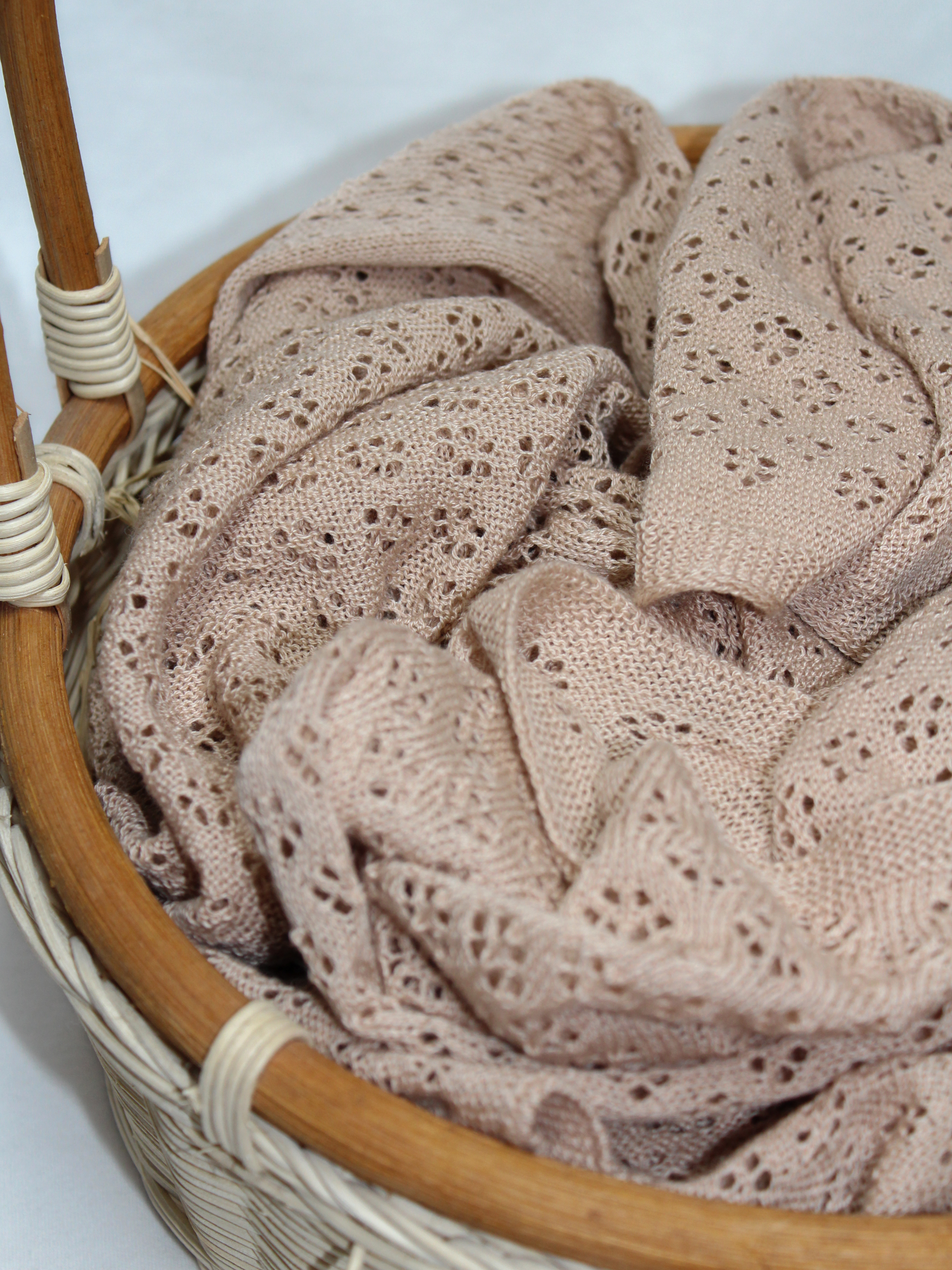 Плед RinaAmari Карамельное облачко 100 x 100 см хлопок - фото 1