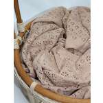 Плед RinaAmari Карамельное облачко 100 x 100 см хлопок