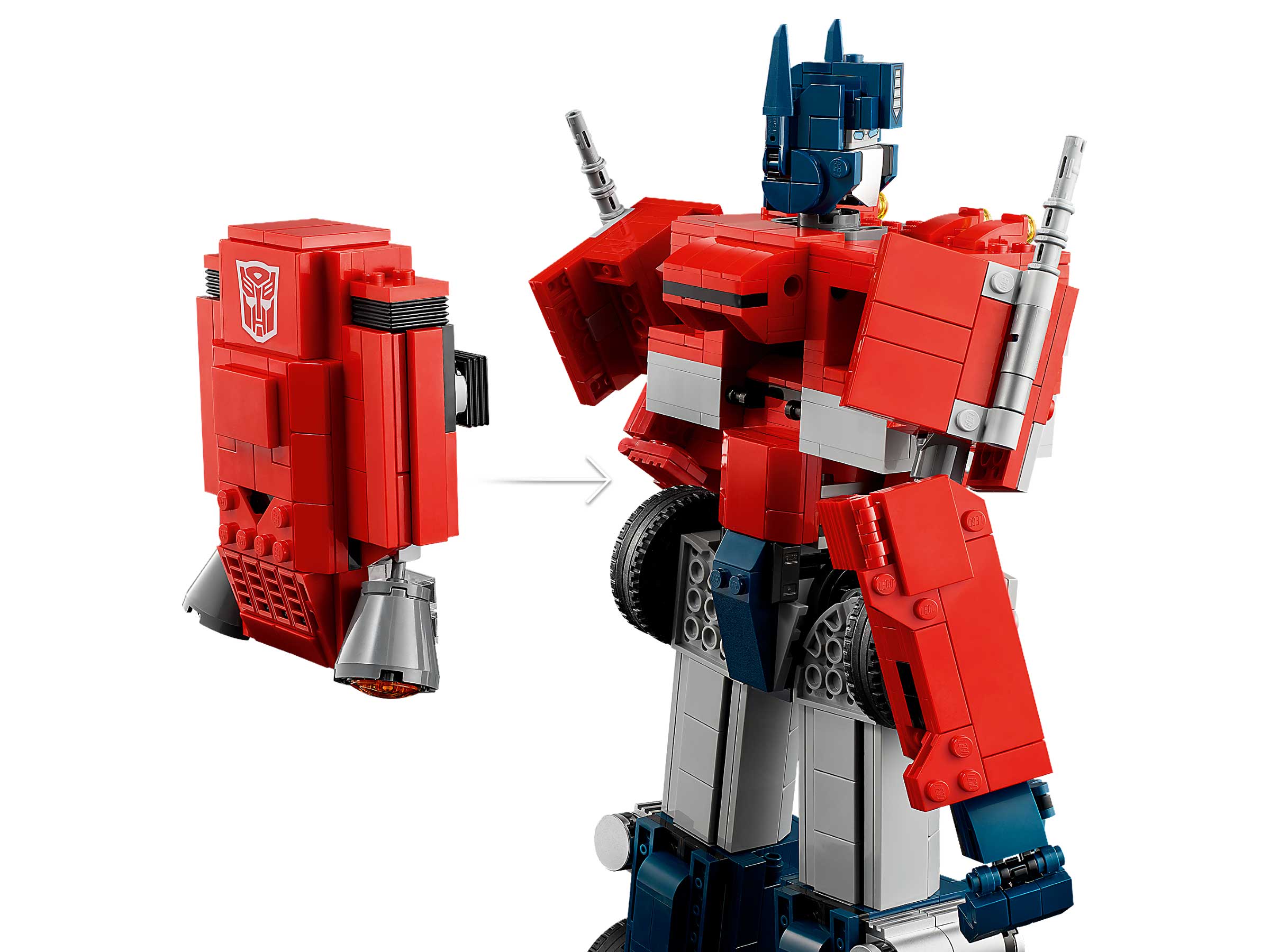 Конструктор LEGO Technic Transformers Оптимус Прайм блочный - фото 8