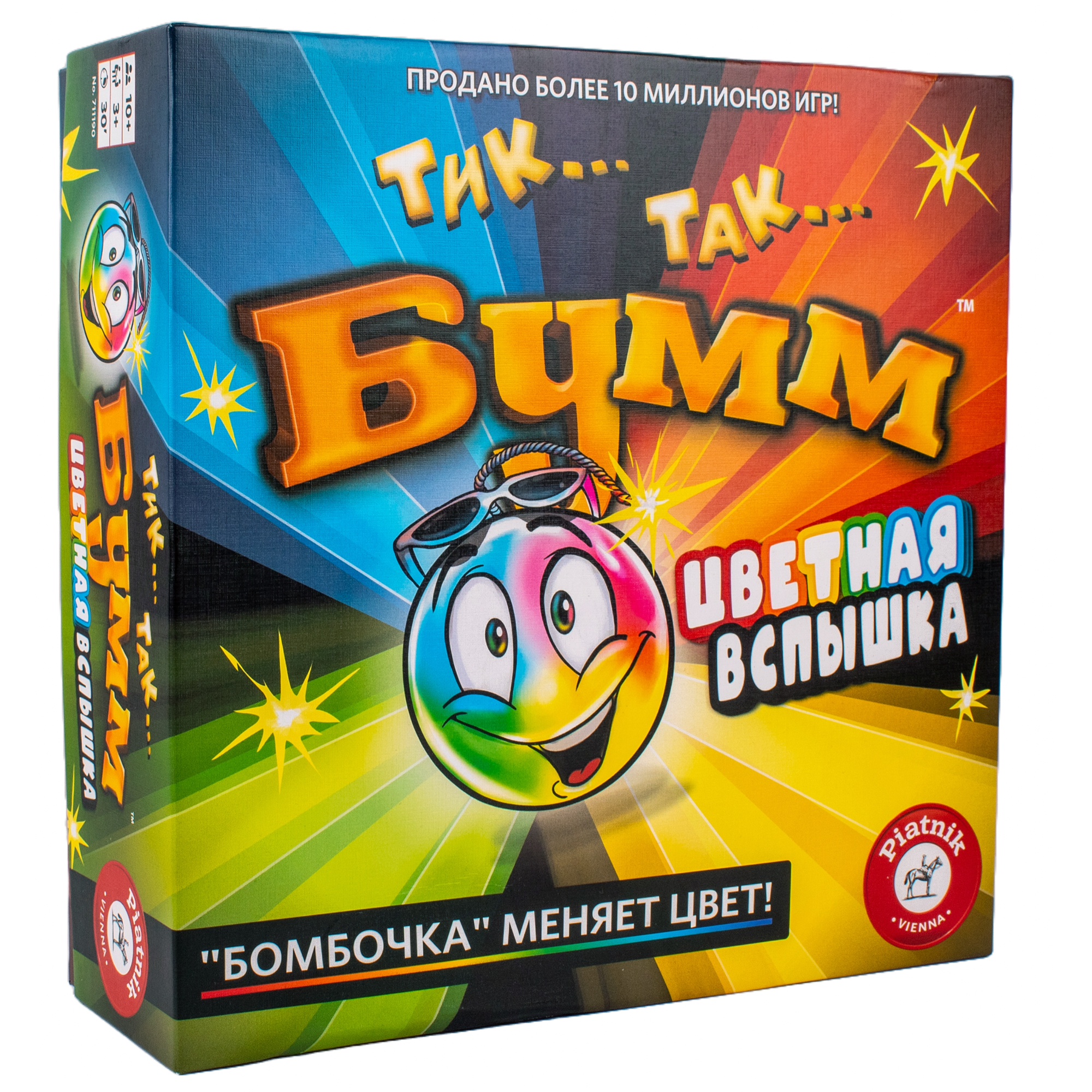 Настольная игра Piatnik Тик так бумм Цветная вспышка - фото 2