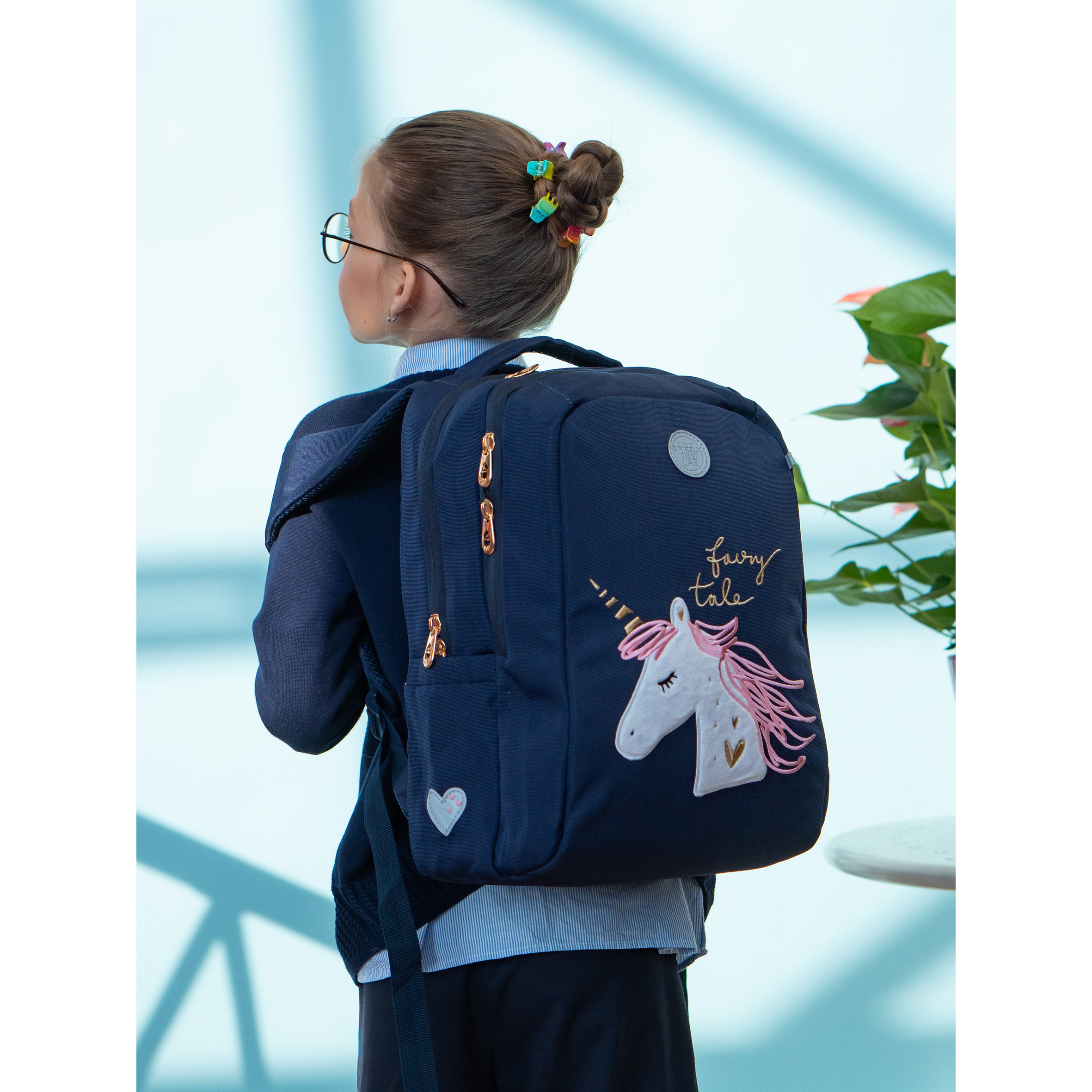 Рюкзак Grizzly Единорог - фото 6