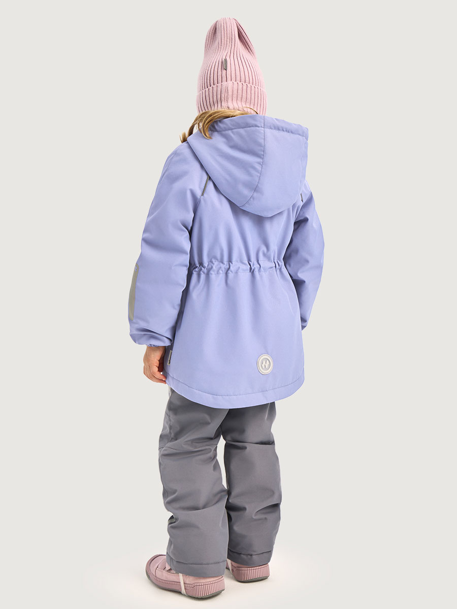 Костюм NIKASTYLE 7м1826 лаванда/светло-серый - фото 5