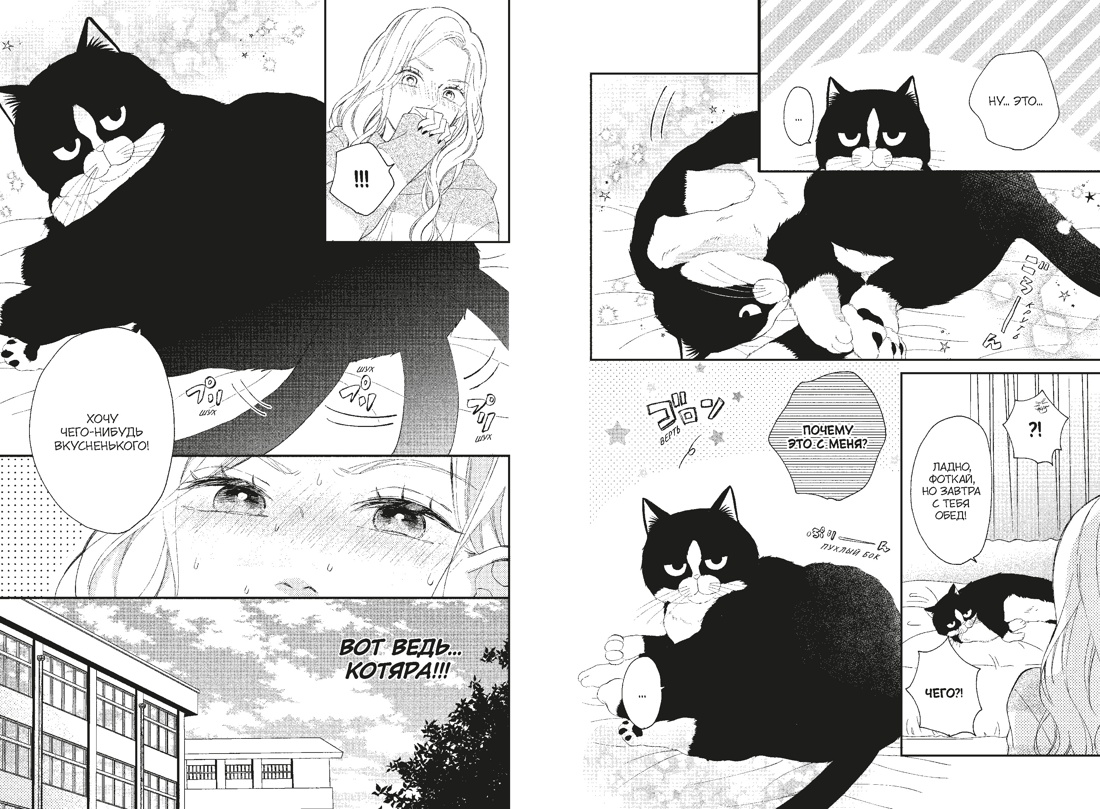 Книга Махаон Махаон Манга Граф ром Сэнри М Кот и поцелуй Том 2 - фото 13