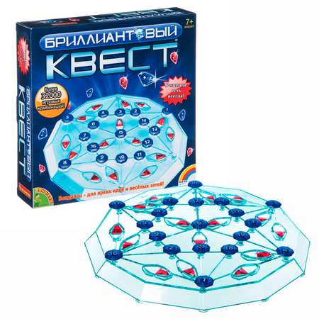 Настольная игра Bondibon ходилка Бриллиантовый квест