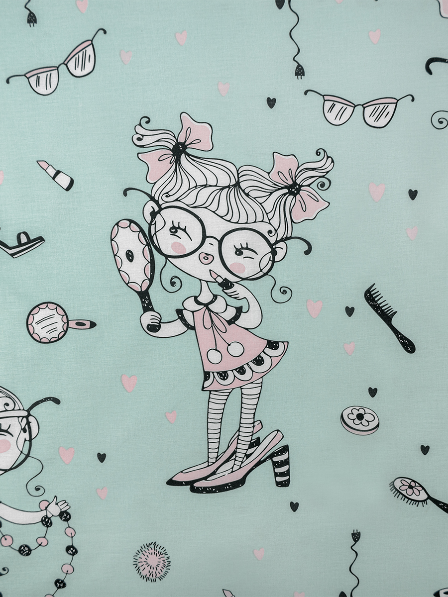 Комплект постельного белья BRAVO kids dreams Мадемуазельки полутораспальный 3 предм. - фото 6