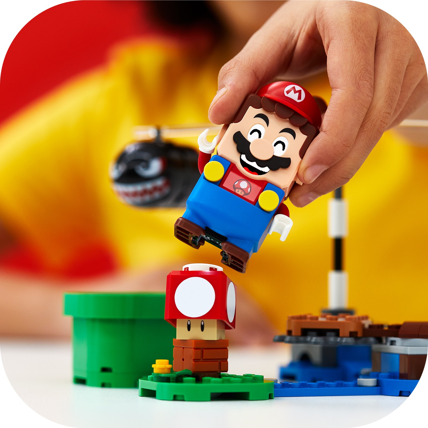 Конструктор LEGO Super Mario Огневой налёт Билла-банзай - фото 11