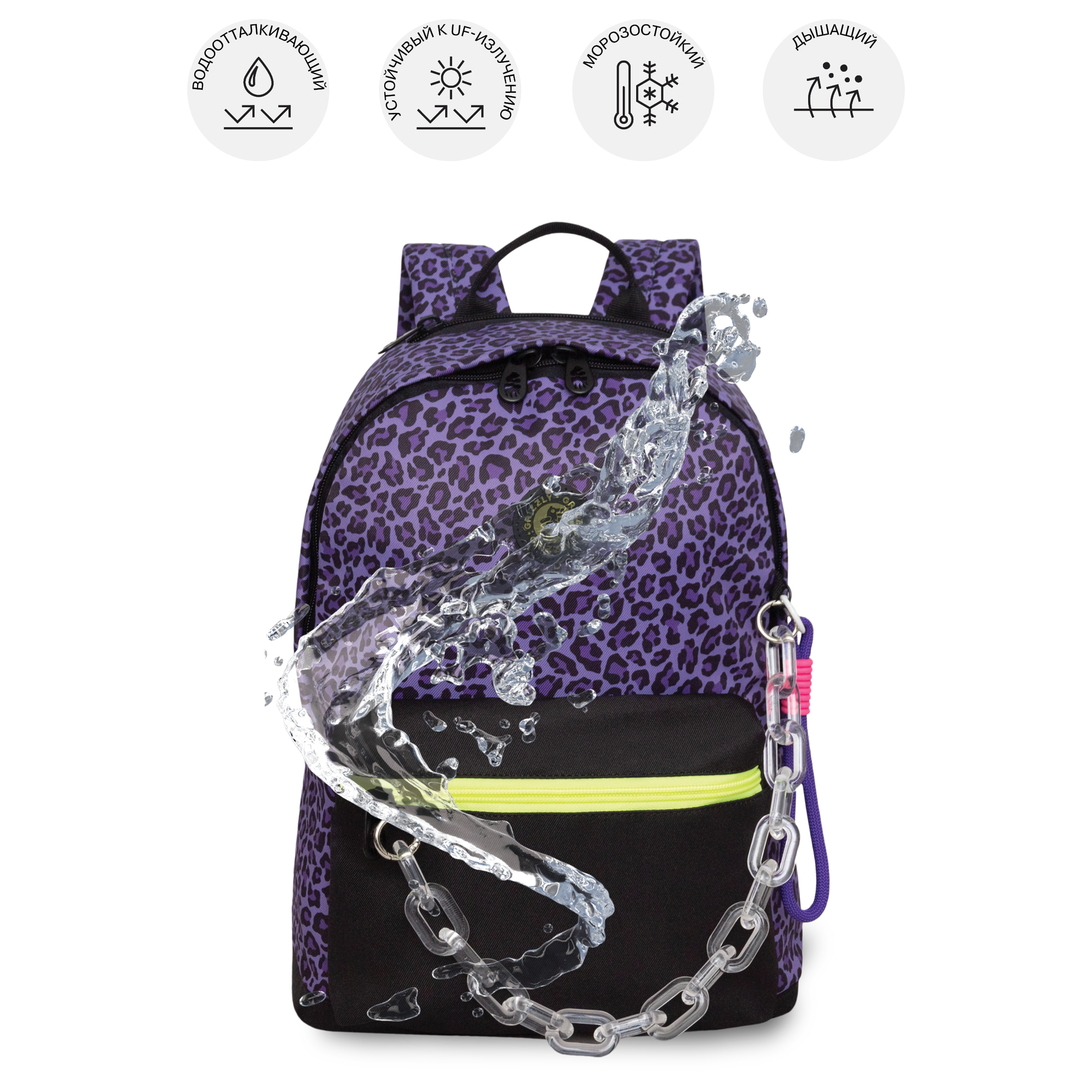 Рюкзак Grizzly для девочки - фото 11