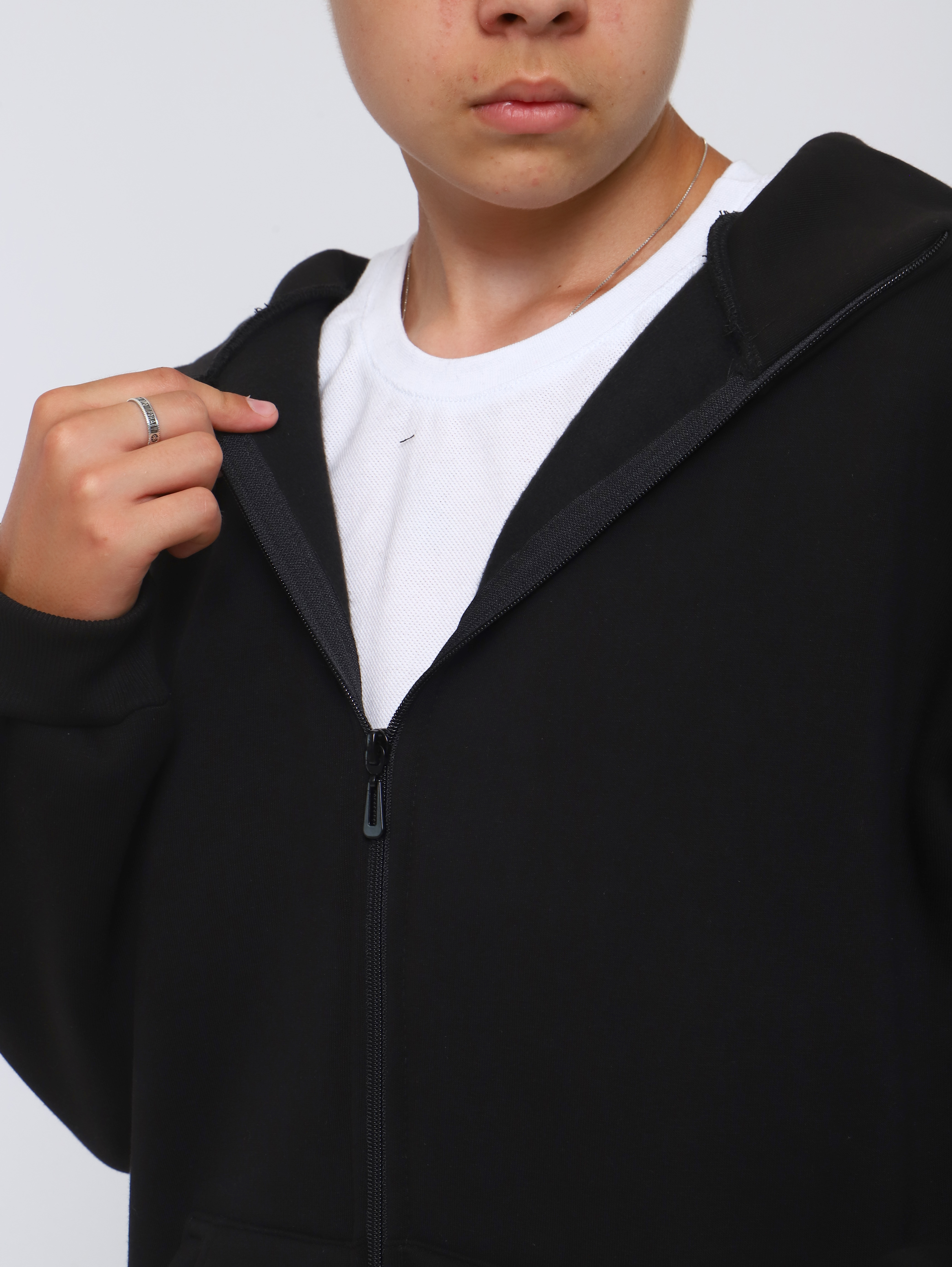 Толстовка ЛАДОШКИ Толстовка Арктика черный - фото 18