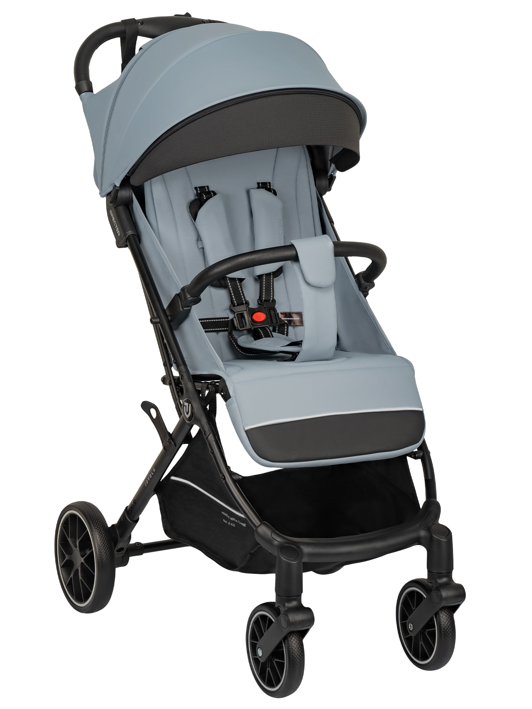 Коляска прогулочная JOVOLA Specter голубой - фото 15