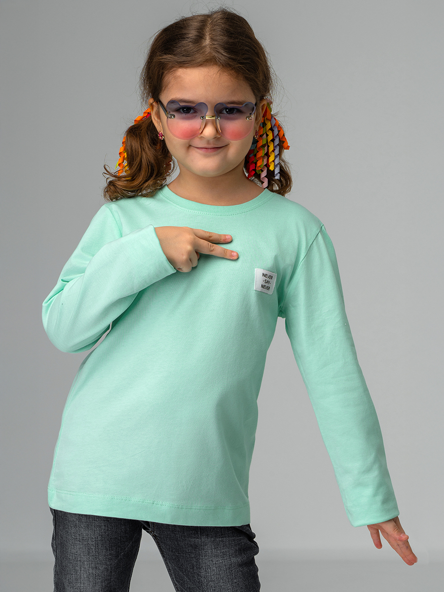 Лонгслив BONITO KIDS SS6097ментоловый - фото 7