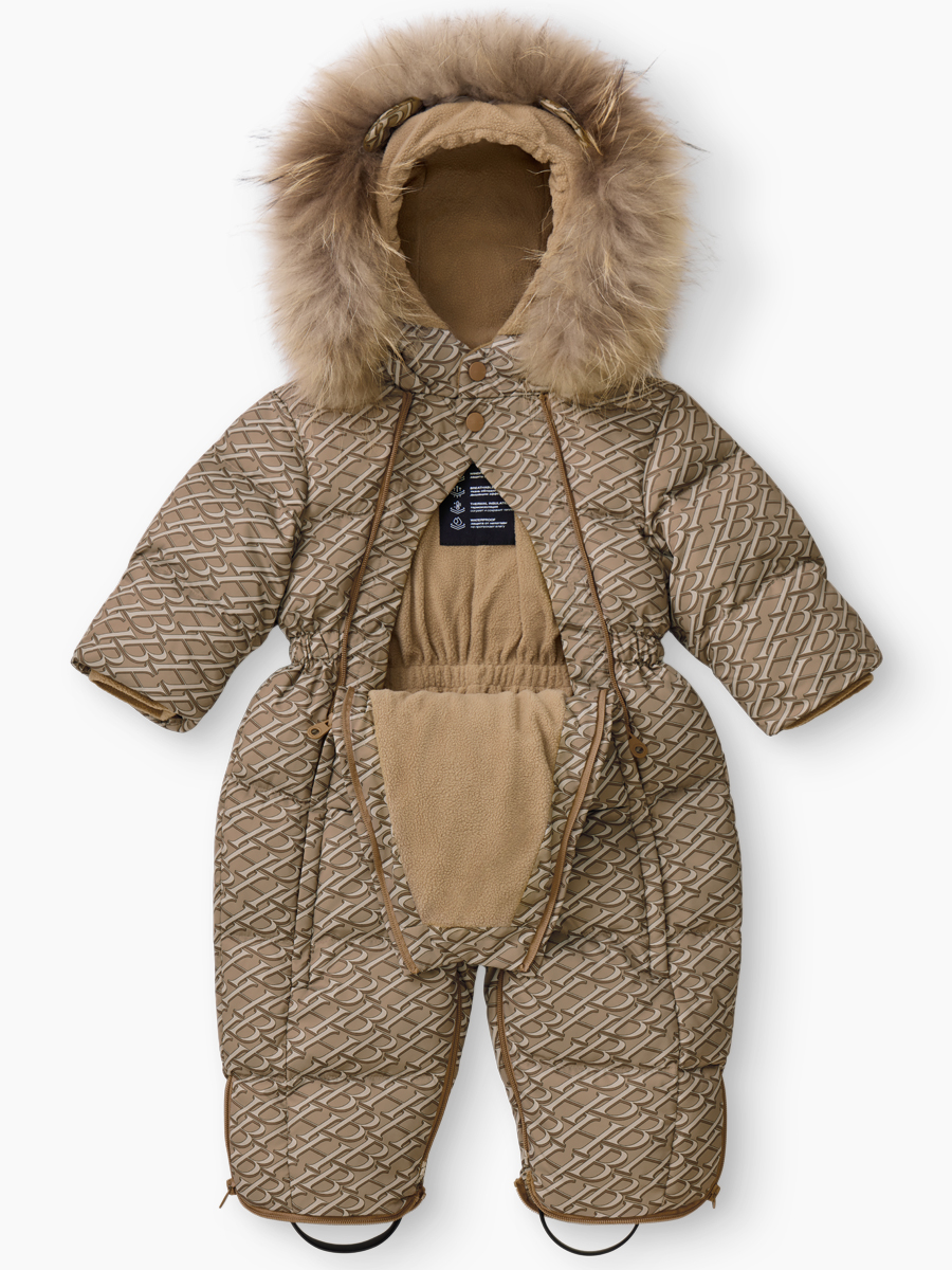 Комбинезон-трансформер Happy Baby 89144-0_beige (letters) - фото 12