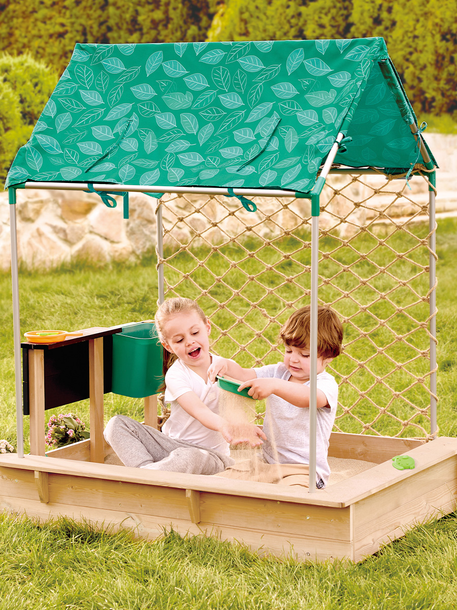 На природе с тентом Hape Песочница - фото 4