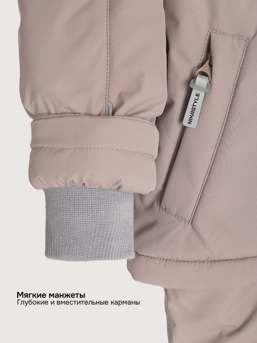 Костюм NIKASTYLE 7з6825 какао - фото 9