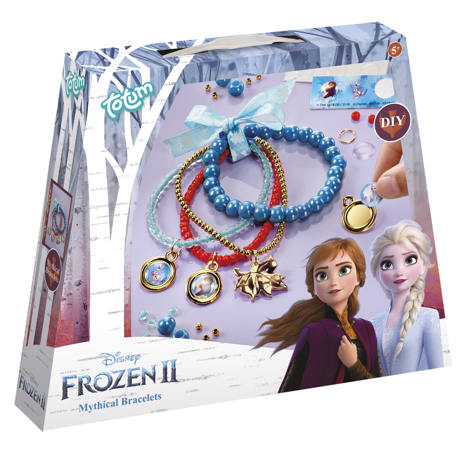 Набор для творчества TOTUM бисер Frozen - фото 1