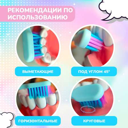 Зубная щетка классическая Fazzet ORGANIC от 10 лет 2 шт.