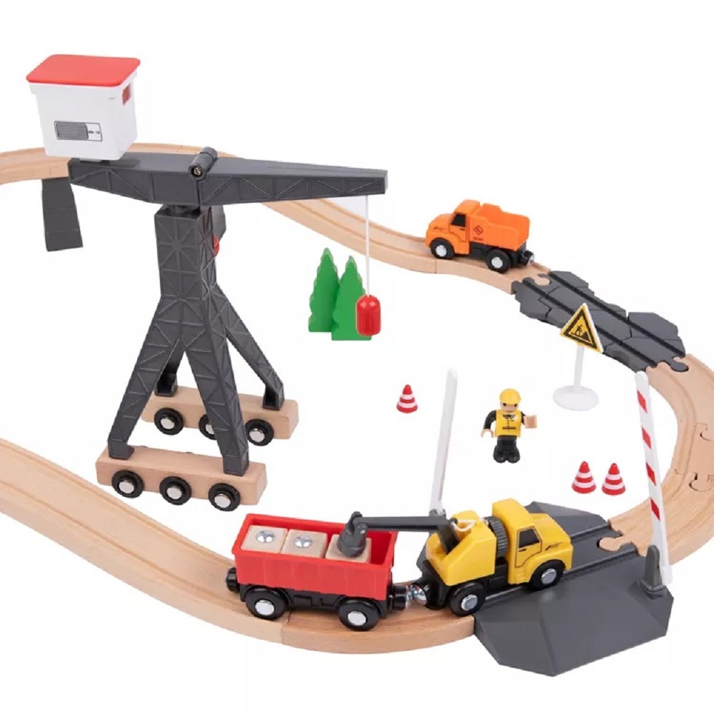 Набор железнодорожный Tooky Toy 67 см TH682 - фото 1