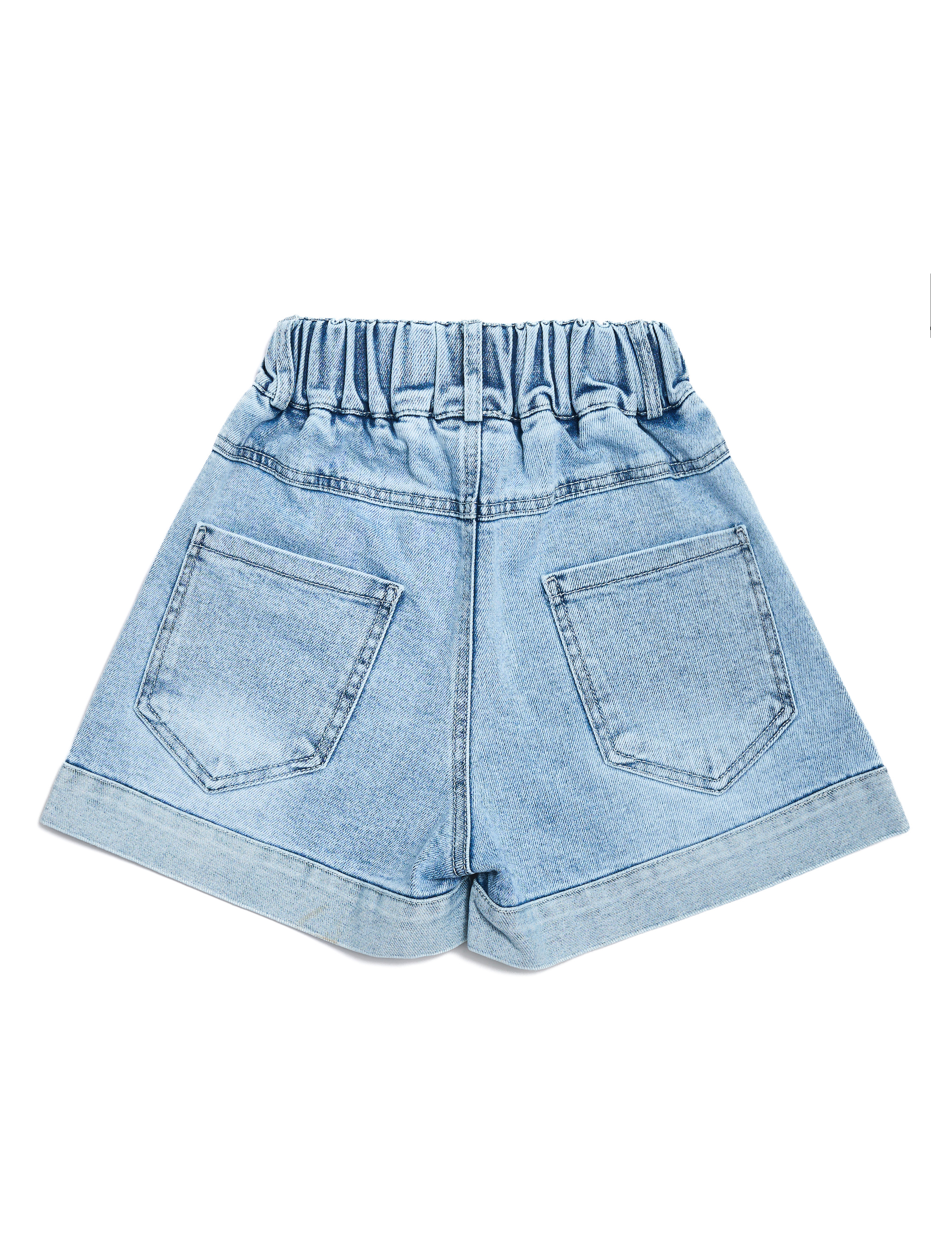 Шорты джинсовые СИНИЙ МИР WDK8205-G39 - фото 13