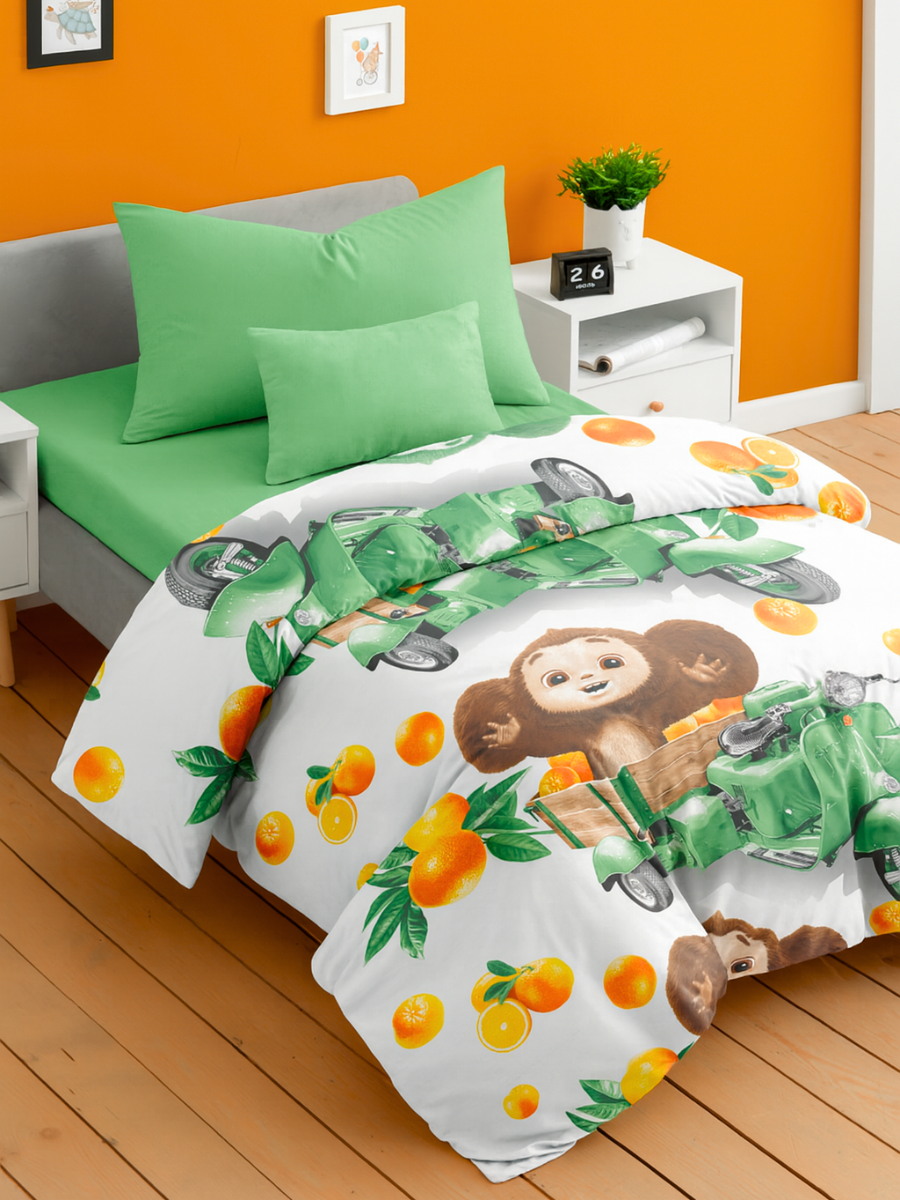 Комплект постельного белья Ночь Нежна полутораспальный 3 предм. - фото 5