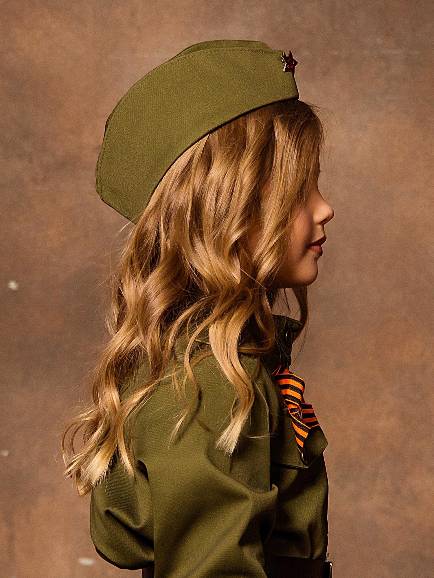 Пилотка пуговка 2035 к-18 - фото 3