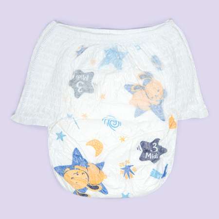 Трусики BabyGo ночные 3 (6-10 кг) 36 шт.