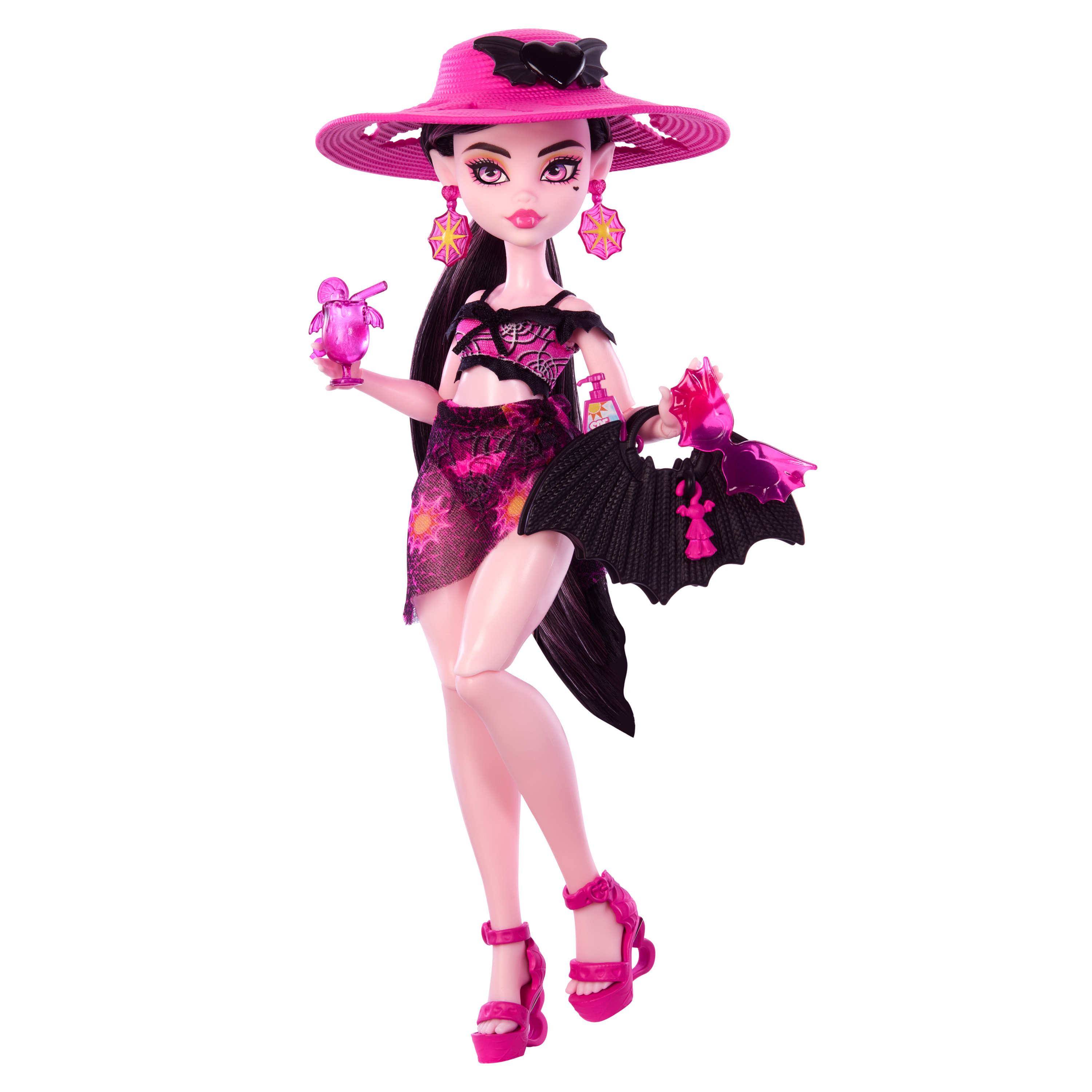 Кукла модельная Monster High Scare Adise Island Draculaura HRP66 HRP66 - фото 11